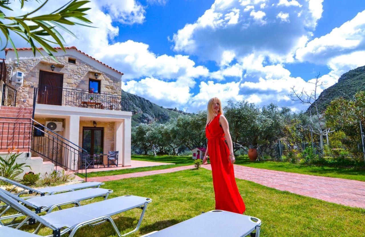 Villa Anastasia Luxe With Top Wifi, Bbq & Amazing Views Kíssamos Exterior foto